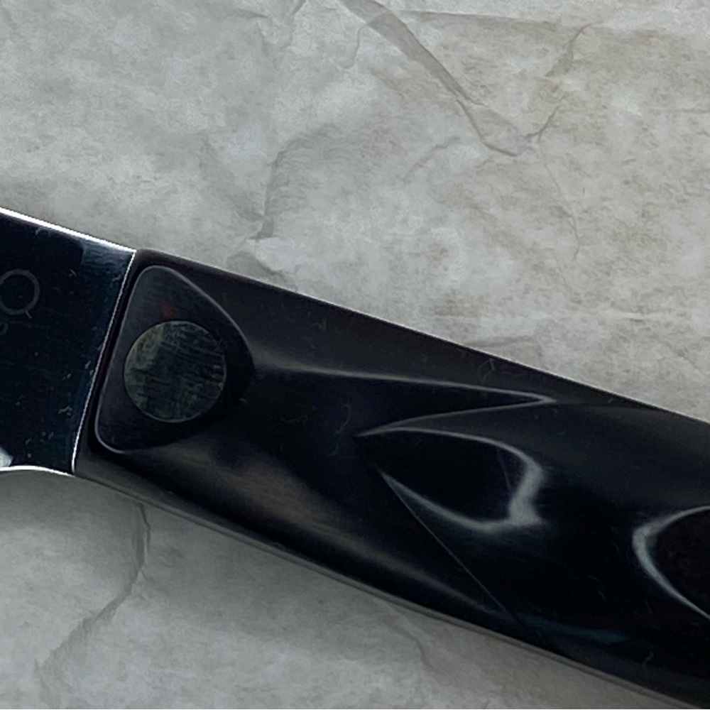 VTG CUTCO 2004 NEW CLASSIC BUTCHER KNIFE STRAIGHT EDGE #1722 KD USA - Picture 8 of 16